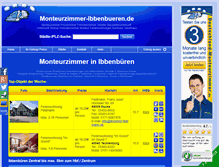 Tablet Screenshot of monteurzimmer-ibbenbueren.de